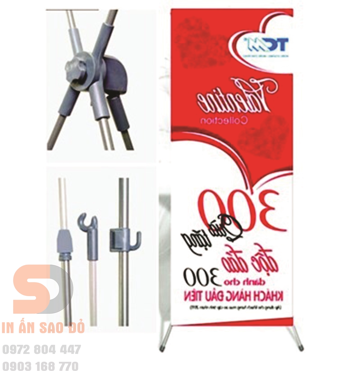 Standee x tăng đơ chữ A