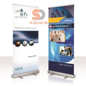 Standee Cuốn Nhôm Tốt 80 x 180 &200